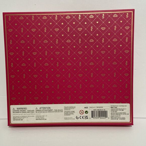 Juicy Couture Journal Set Princess Of Everything Fashion Pen Stickers 19PCS - Picture 9 of 10